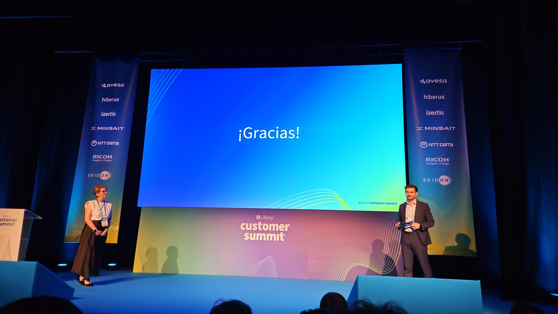 Customer Summit Liferay, ponencia 