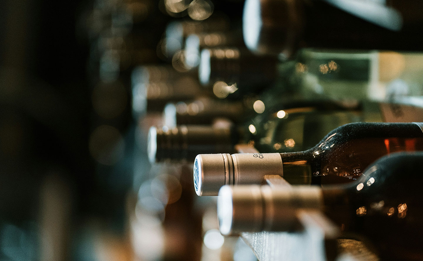 Foto de botellas de vino