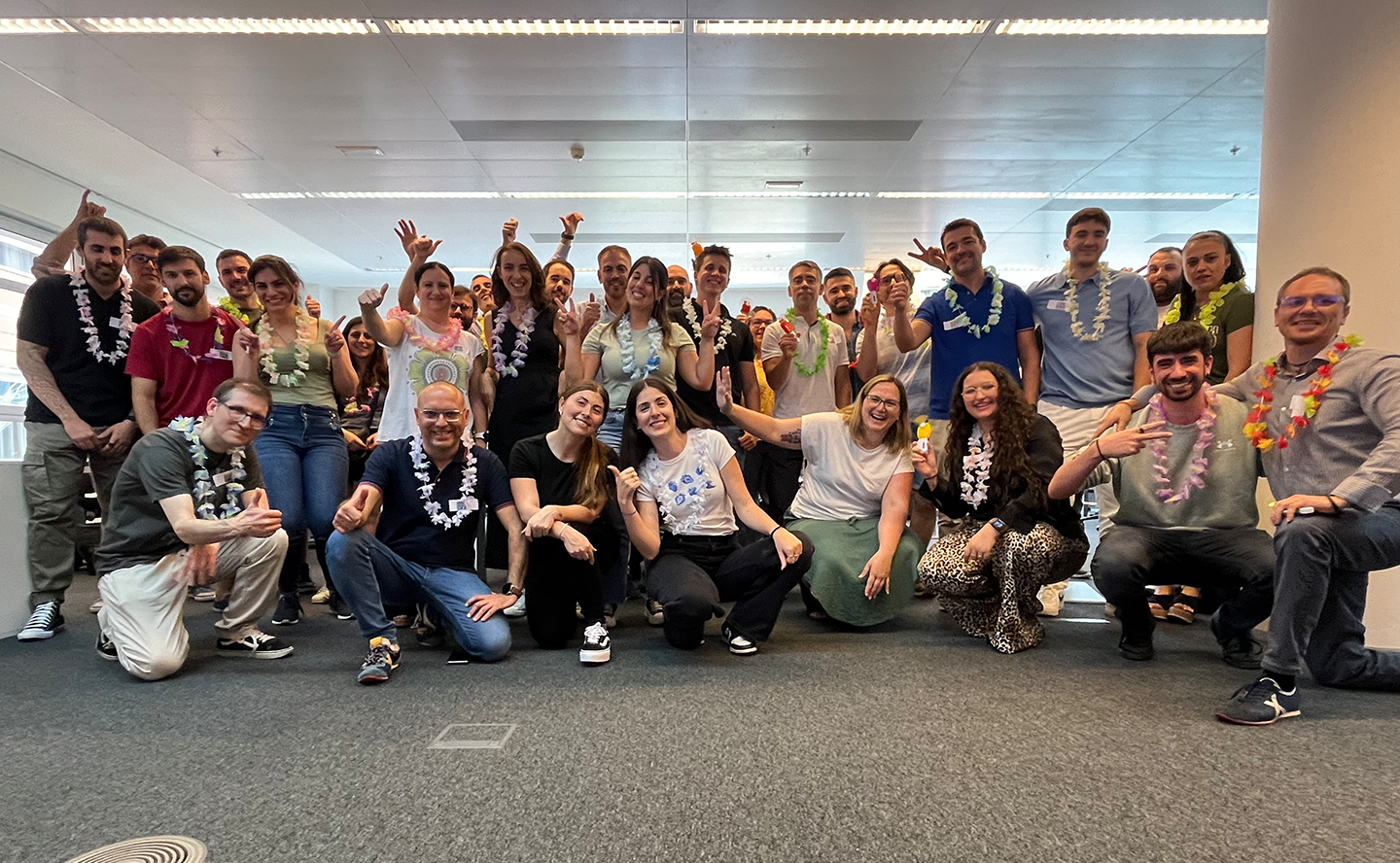 Personas en las oficinas de Icalia Solutions